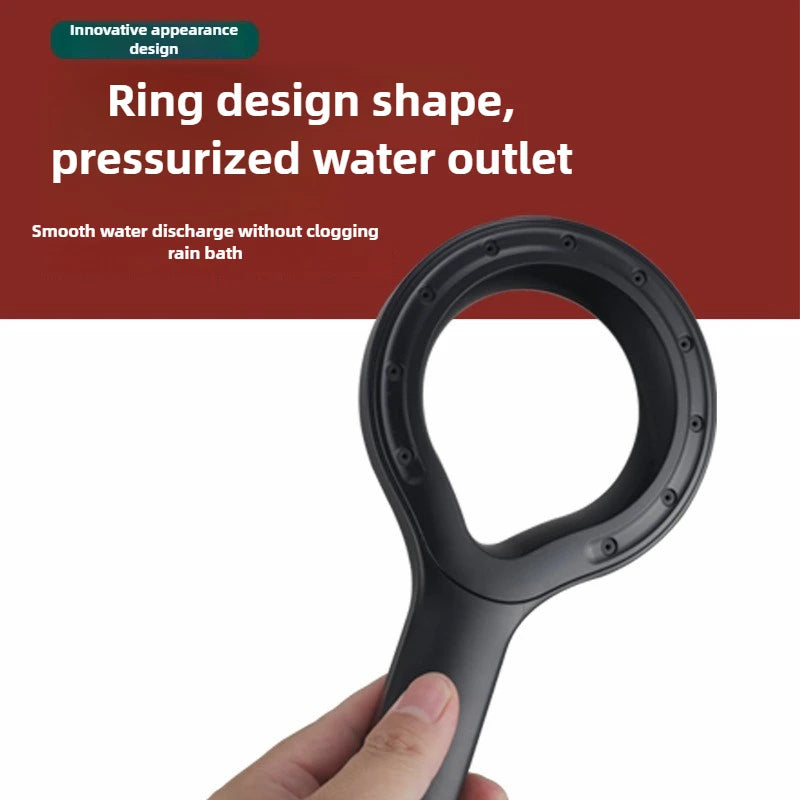 Bathroom Spray Shower Head Pressurized Handheld Shower Big Panel Booster Mixer Bathroom Shower Faucet Accessories Bath Tool