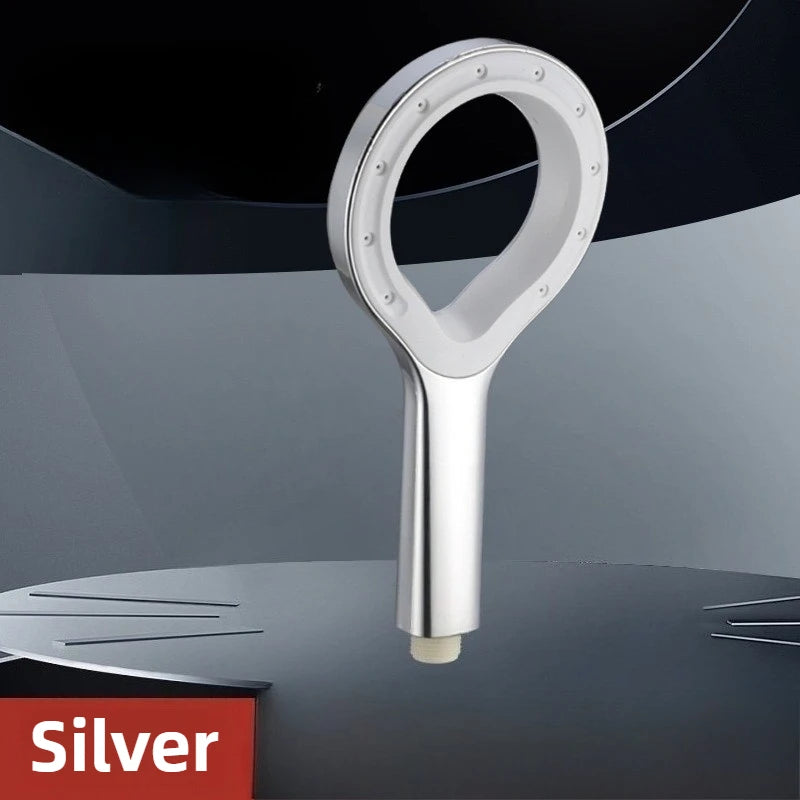 Bathroom Spray Shower Head Pressurized Handheld Shower Big Panel Booster Mixer Bathroom Shower Faucet Accessories Bath Tool